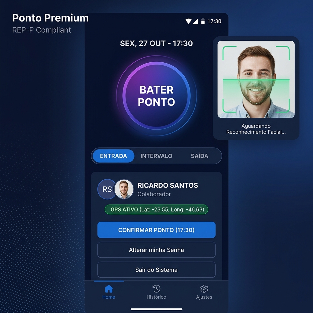 REP-P Controle de Ponto Eletrônico
